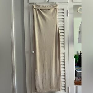 Shein Cream Maxi Dress